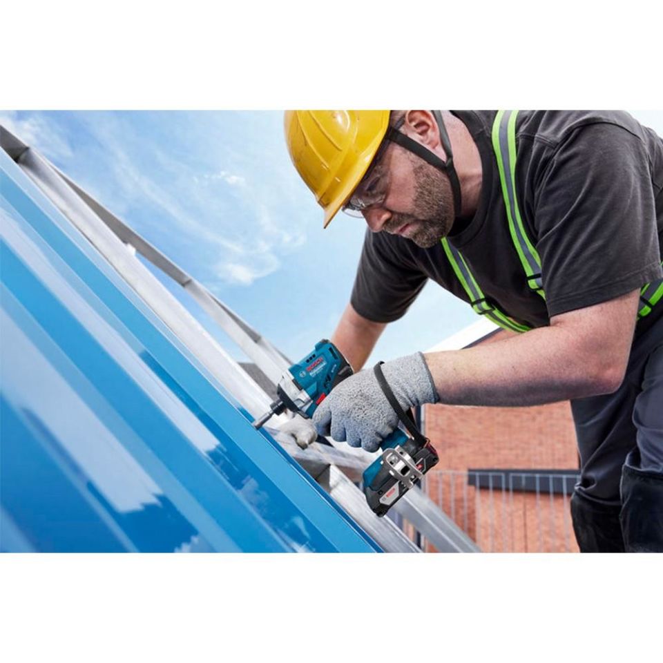 BOSCH GSB 18V-45 Akülü Matkap + GDR 18V-215 Akülü Vidalama Seti (2x4.0Ah) (0 615 A50 069)