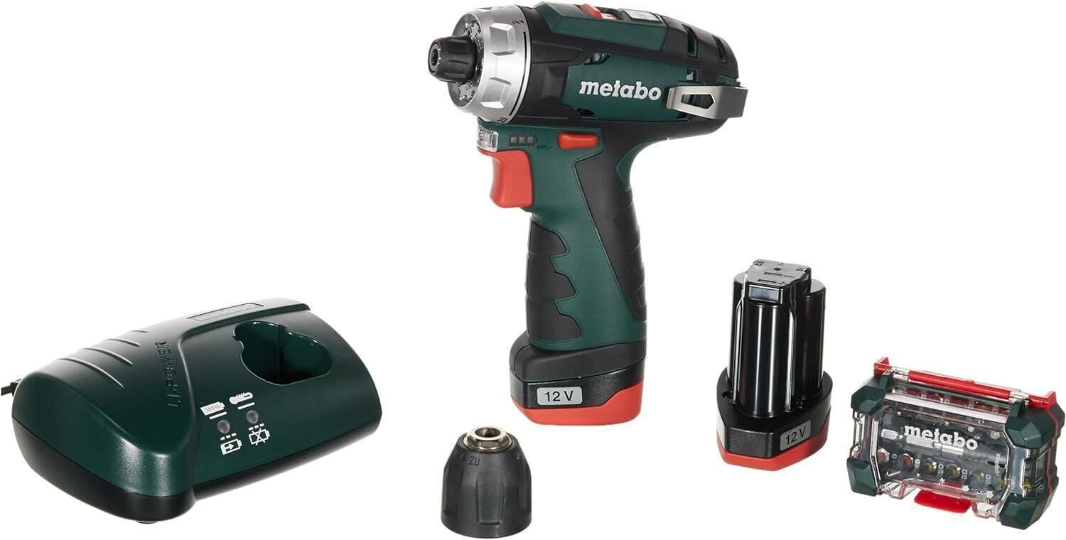METABO POWER MAXX BS + Bitbox Akülü Matkap Seti (600079510)