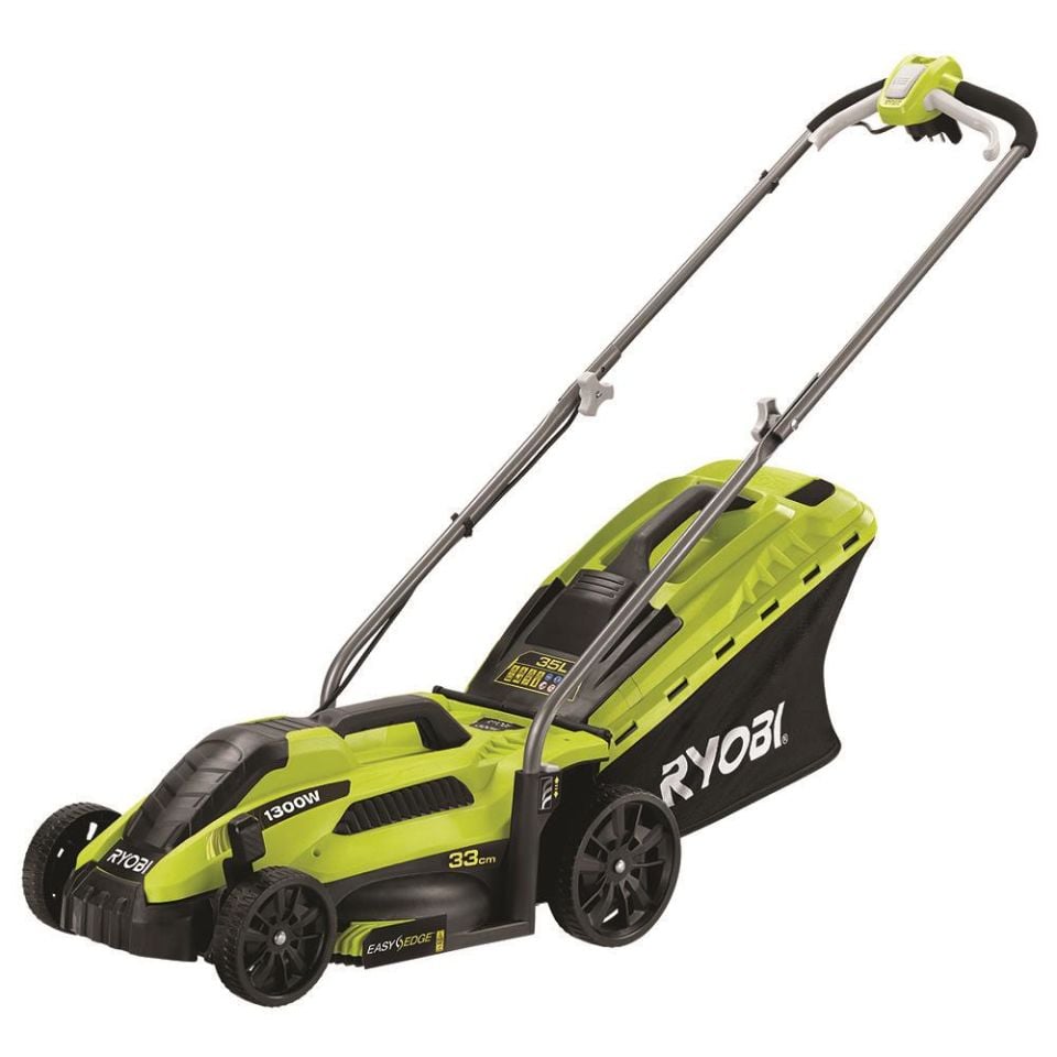 RYOBİ RLM13E33S Tekerlekli Çim Biçme Makinesi 33Cm (5133002343)