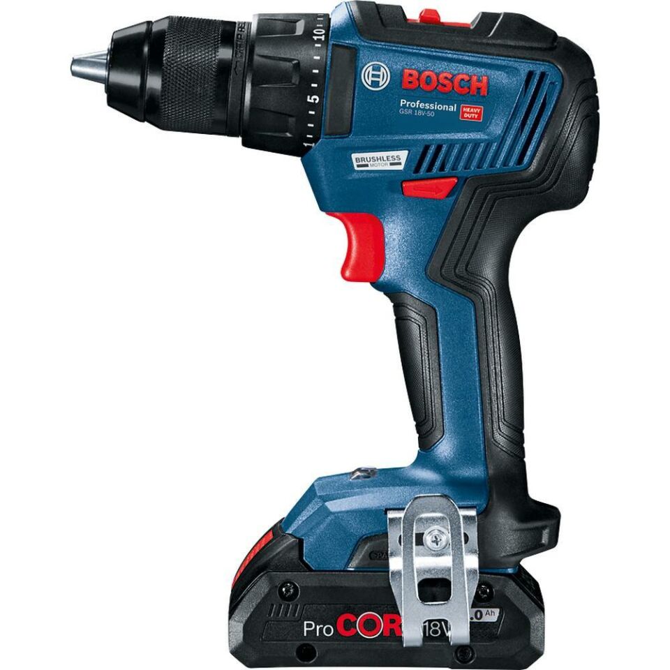BOSCH GSR 18V-50 Akülü Matkap (Akü Dahil Değildir.) (0 601 9H5 006)
