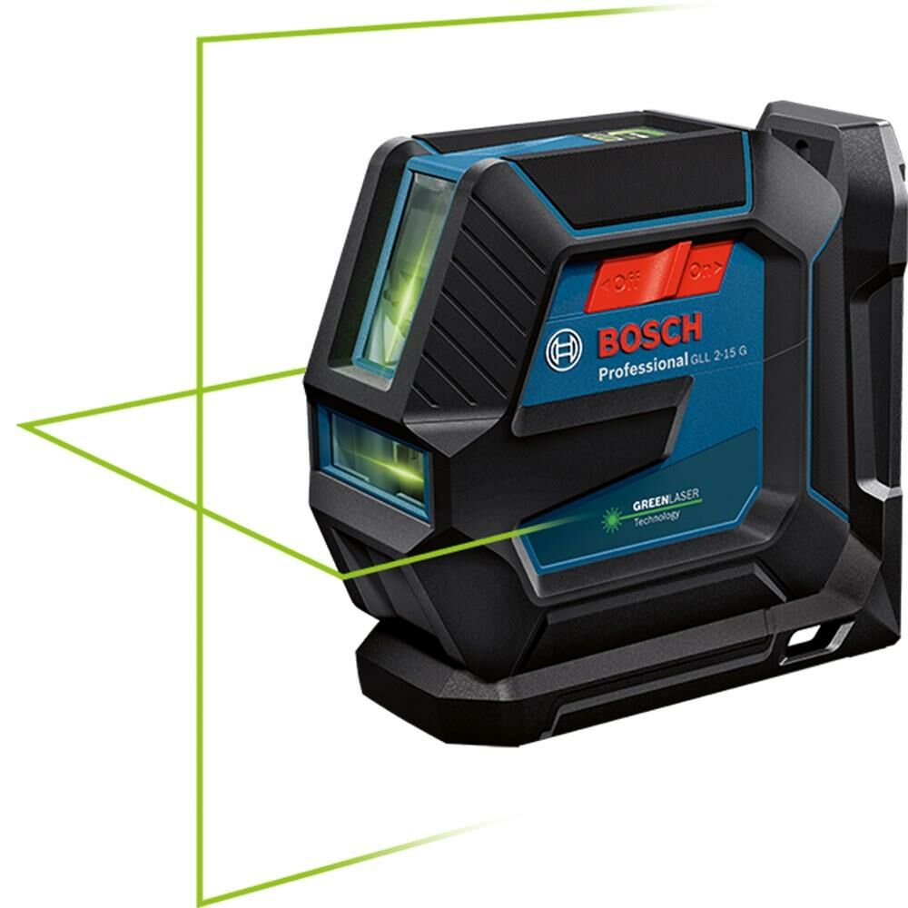 BOSCH GLL 2-15 G + LB10 Çizgi Lazeri (0 601 063 W00)