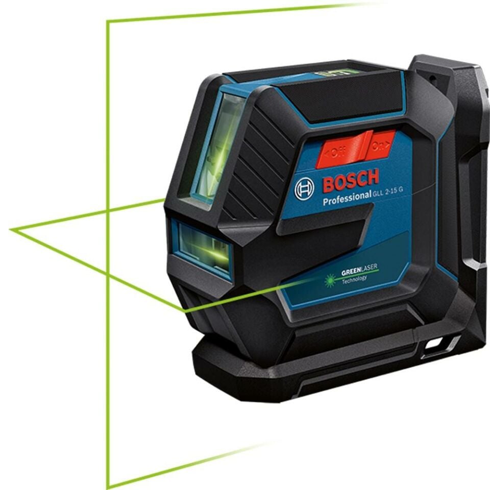 BOSCH GLL 2-15 G + LB10 Çizgi Lazeri (0 601 063 W00)