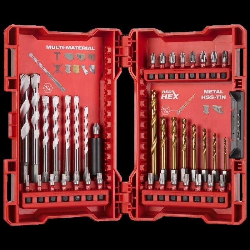 MİLWAUKEE Shockwave Darbeli Tornavida Matkap Ucu Set 5,5 Set (39 Parça) (T4932479853)