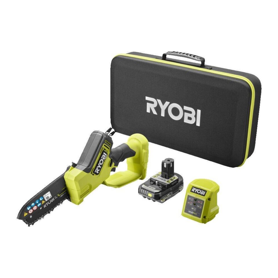 RYOBİ RY18PSX15A-120 One+ Akülü Kömürsüz Budama Testeresi 12cm (T5133005780)