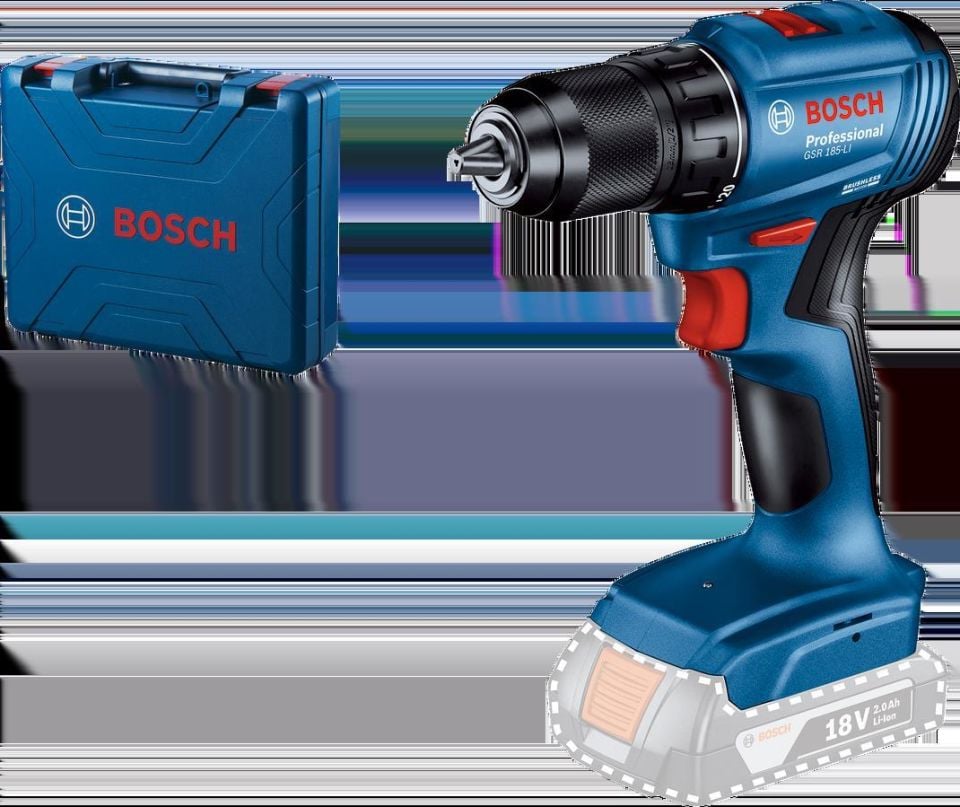BOSCH GSR 185-Li Akülü Delme Vidalama (Akü Dahil Değildir.) (0 601 9K3 003)