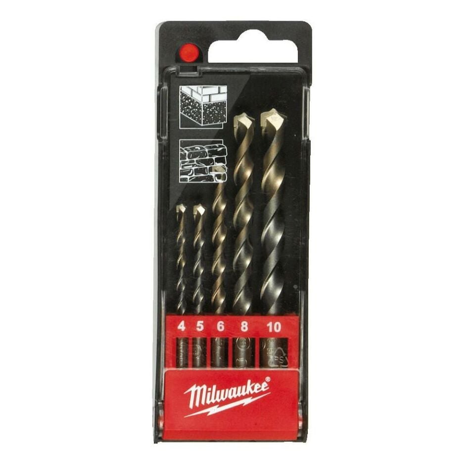 MİLWAUKEE Beton Matkap Ucu Seti 1-5pc (T4932480157)