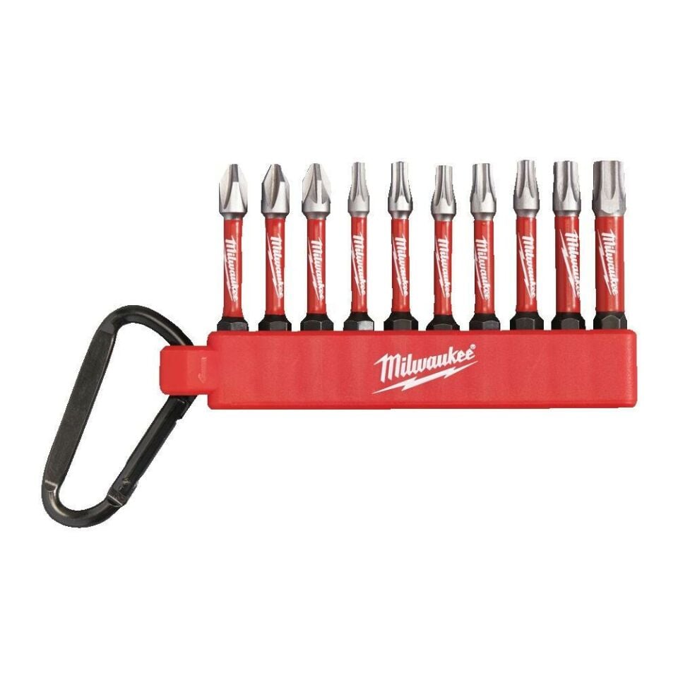 MİLWAUKEE 10 Parça 50 Mm Bits Set (T4932480941)