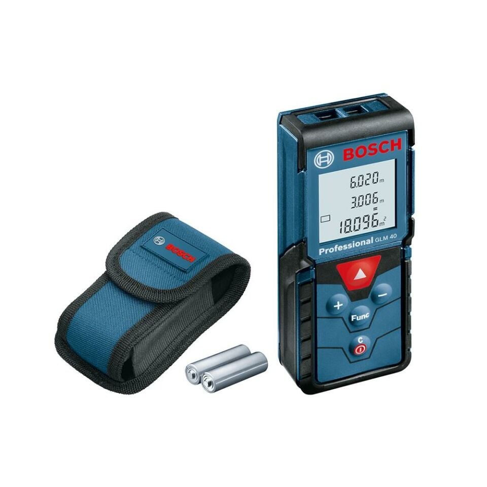 BOSCH GLM 40 Lazerli Uzaklık Ölçer (0 601 072 900)