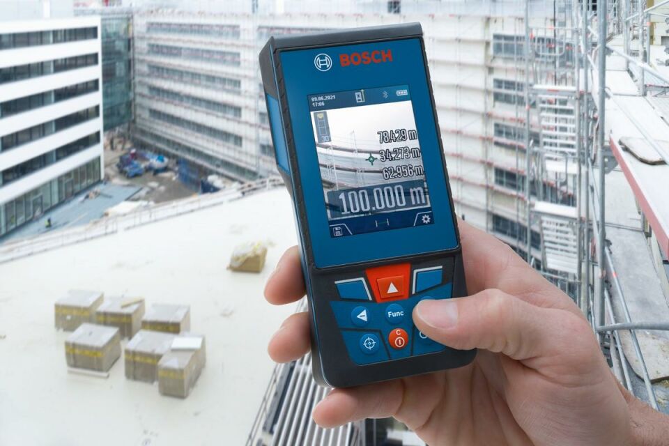 BOSCH GLM 100-25 C LAZERLİ UZAKLIK ÖLÇER