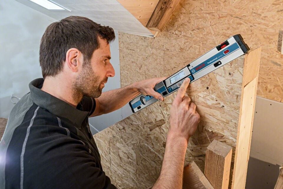 BOSCH GIM 60 L Dijital Eğim Ölçer (0 601 076 900)