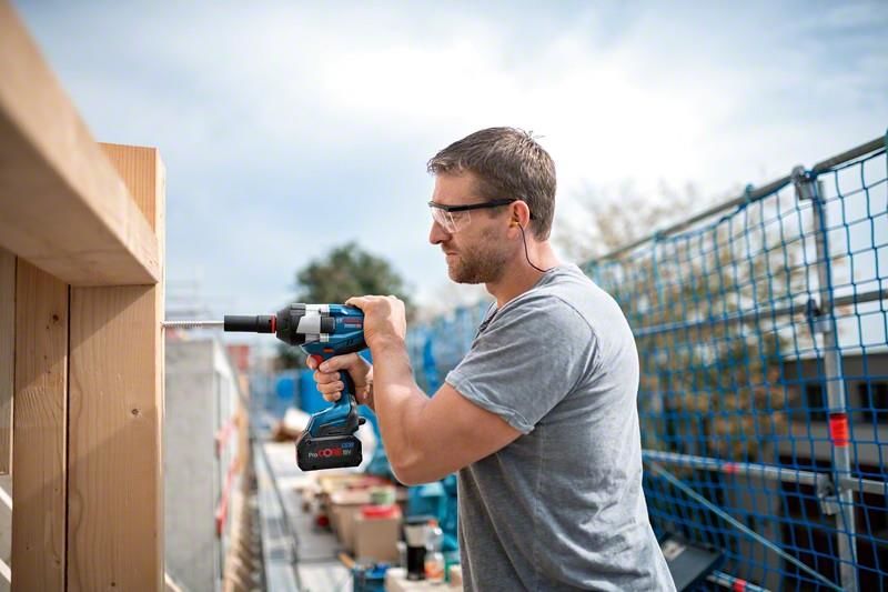 BOSCH GDS 18V-1050 H Darbeli Somun Sıkma 2x5Ah