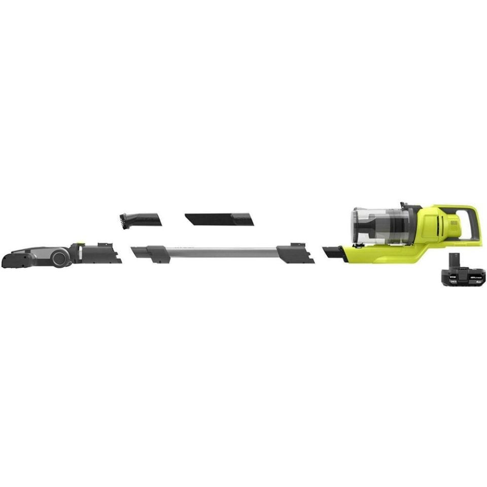 RYOBİ RSV18-0 One+ Akülü Kömürsüz Motor Dik Süpürge (Akü Dahil Değildir.) (5133005657)