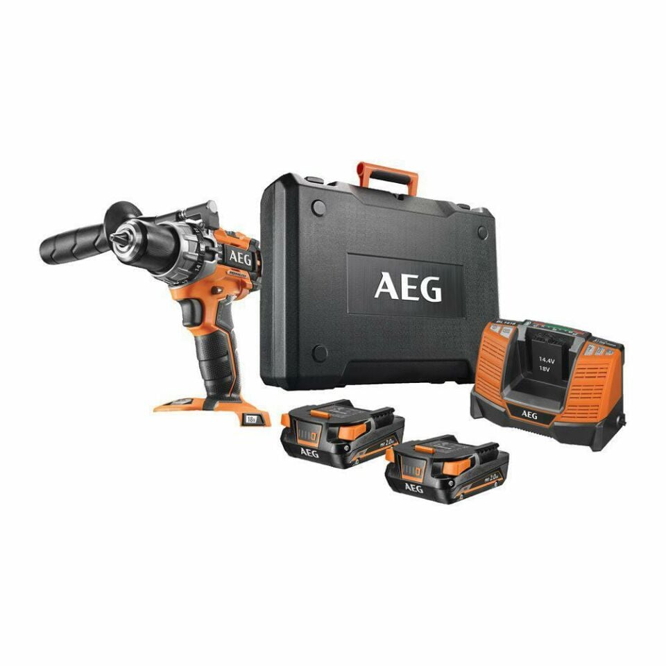 AEG BSB 18C2BLLI-202C Akülü Kömürsüz Darbeli Matkap 60Nm (4935479785)