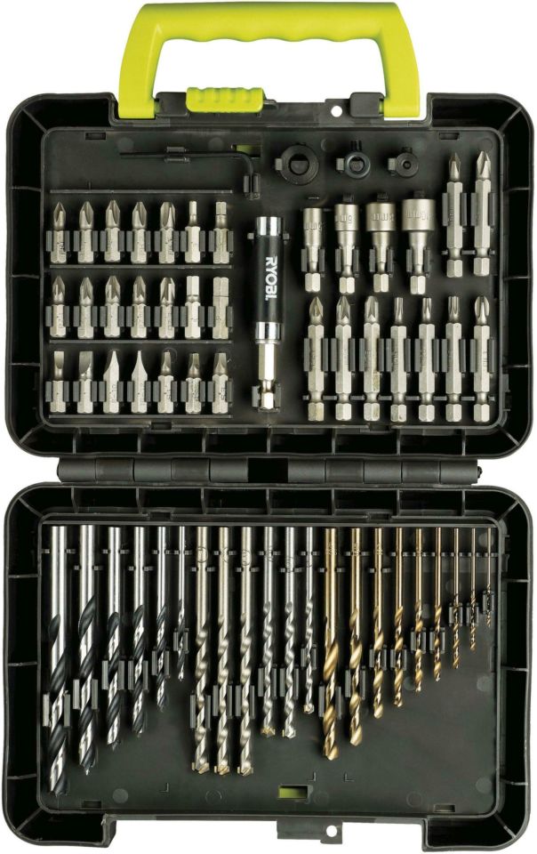RYOBİ RAK60DDF 60 Parça Vidalama Ve Delme Uçları Seti (5132002248)