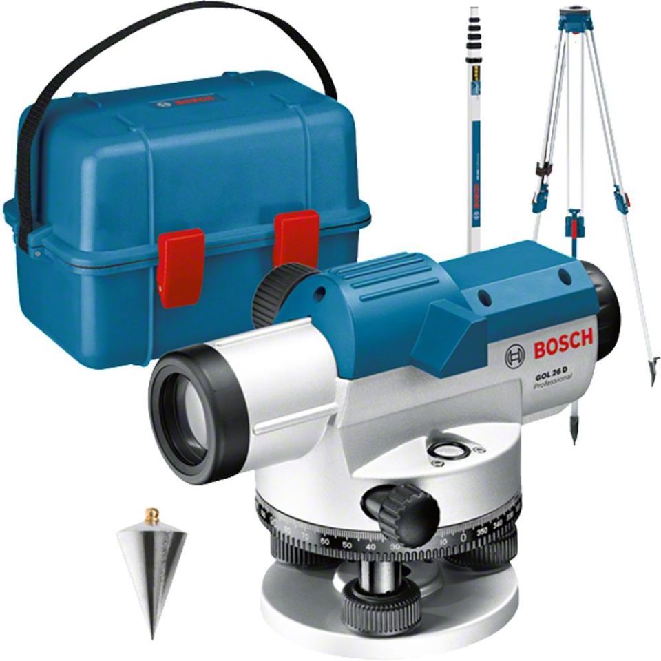 BOSCH GOL 26 D Optik Nivelman Nivo (BT 160 + GR 500) (0 601 068 002)