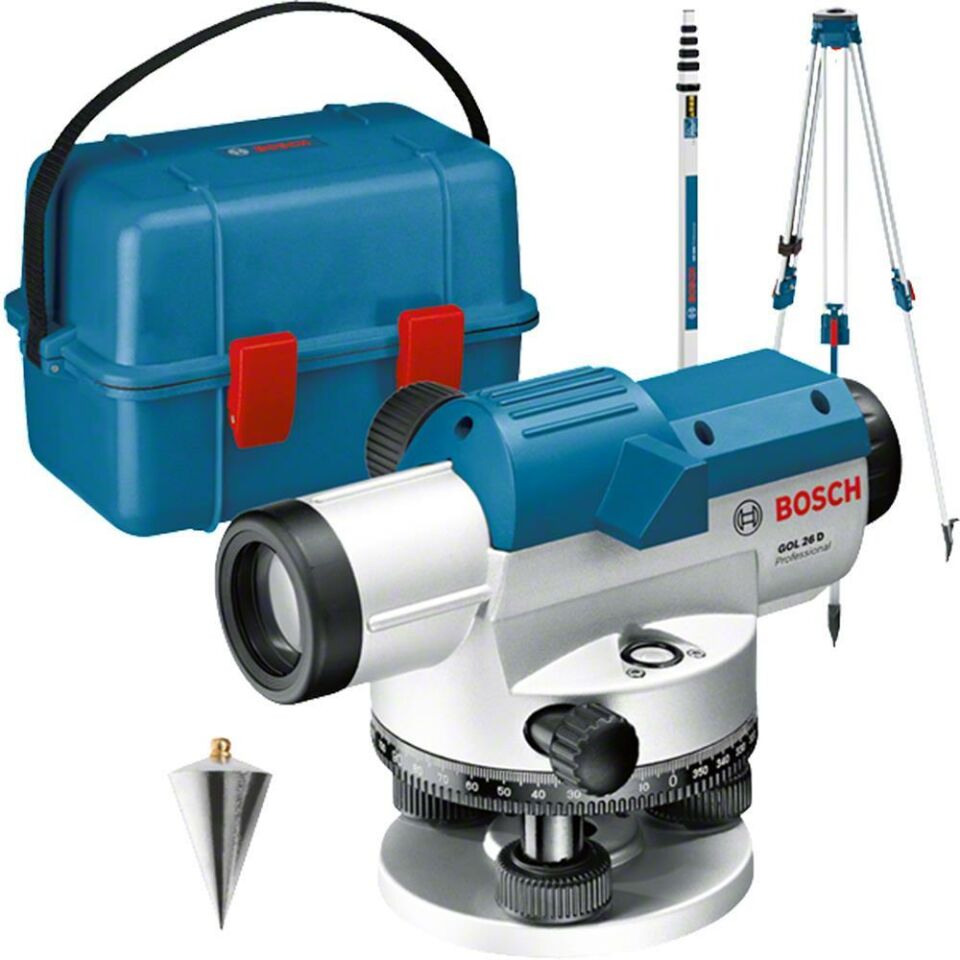 BOSCH GOL 26 D Optik Nivelman Nivo (BT 160 + GR 500) (0 601 068 002)