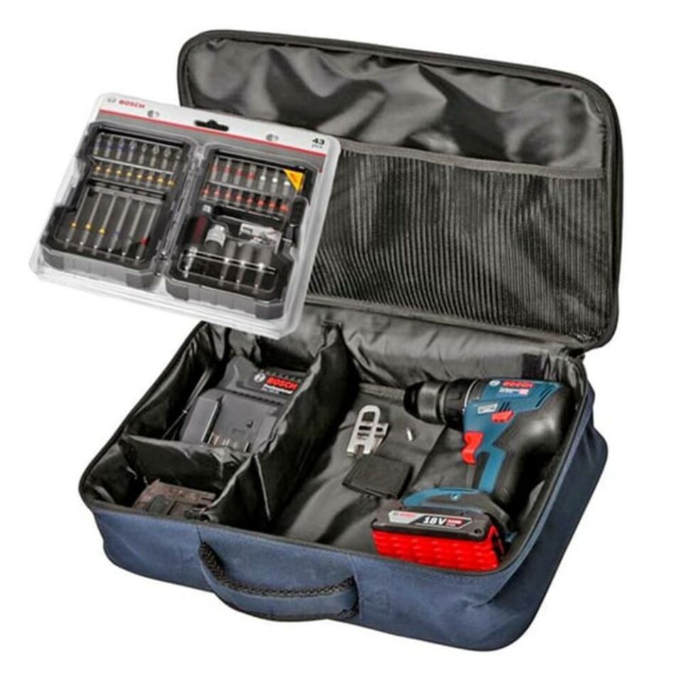 BOSCH GSR 18v-50 Akülü Darbesiz Matkap (0 601 9H5 004)