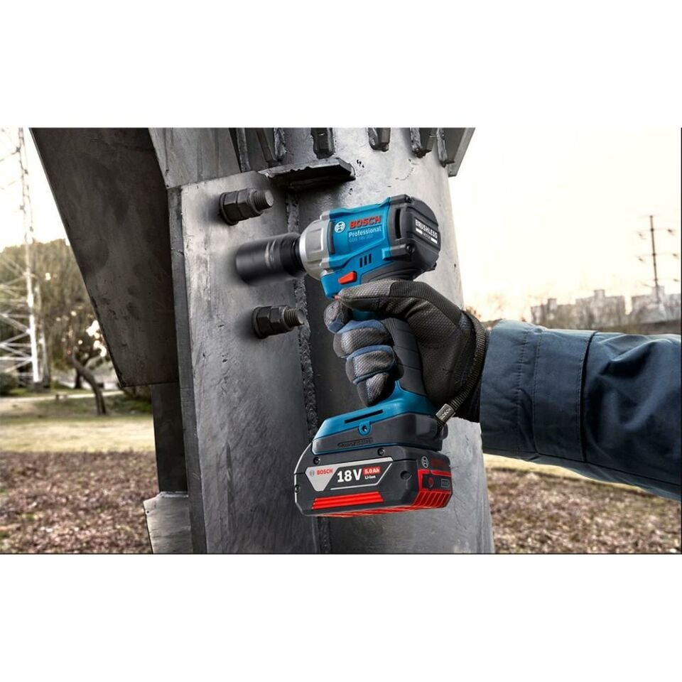 BOSCH GDS 18v-350 Akülü Darbeli Somun Sıkma Makinesi (0 601 9M5 021)