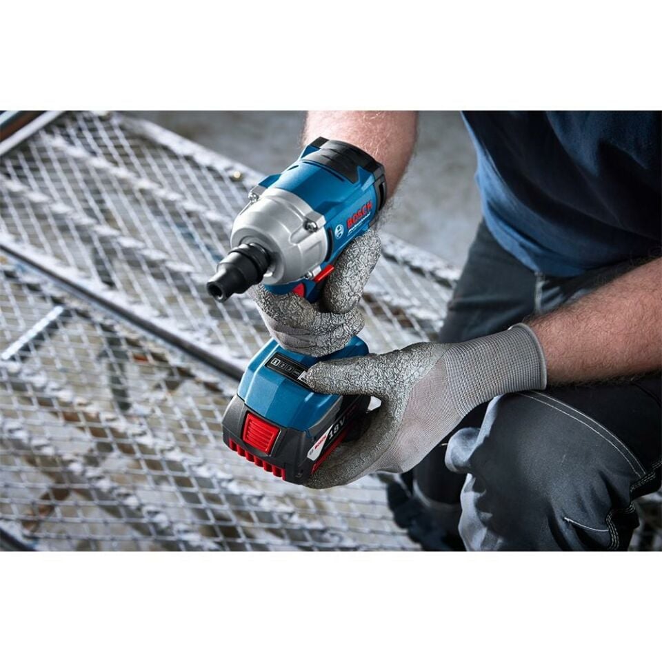 BOSCH GDS 18v-350 Akülü Darbeli Somun Sıkma Makinesi (0 601 9M5 021)