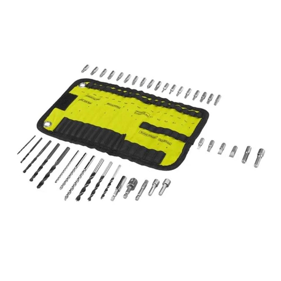 RYOBİ RAK40RM 40 Parça Vidalama Seti Bez Çantalı (5132002264)