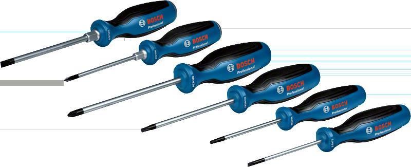 BOSCH Tornavida Seti 6 Parça (1 600 A02 CV3)