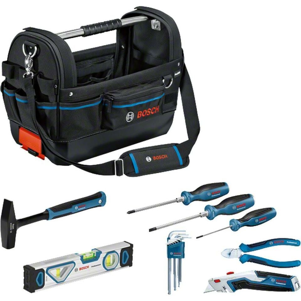 BOSCH GWT 20 Çanta + 8 Parça El Aleti Seti (1 600 A02 H5B)