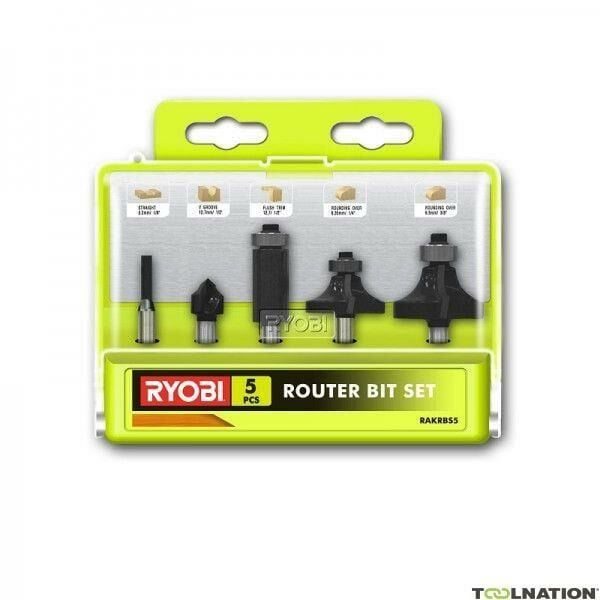 RYOBİ RAKRBS5 5 Parça Freze Uç Seti (5132003828)