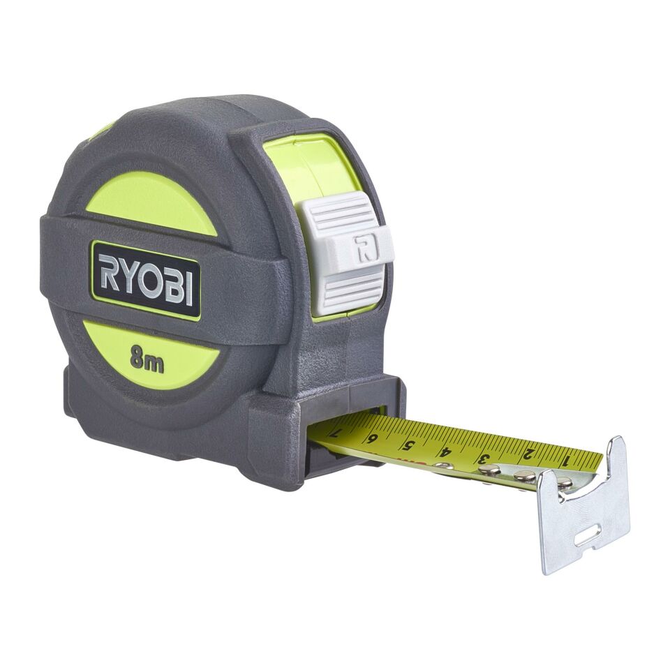 RYOBİ RTM8M Şerit Metre 8Mt (5132004361)