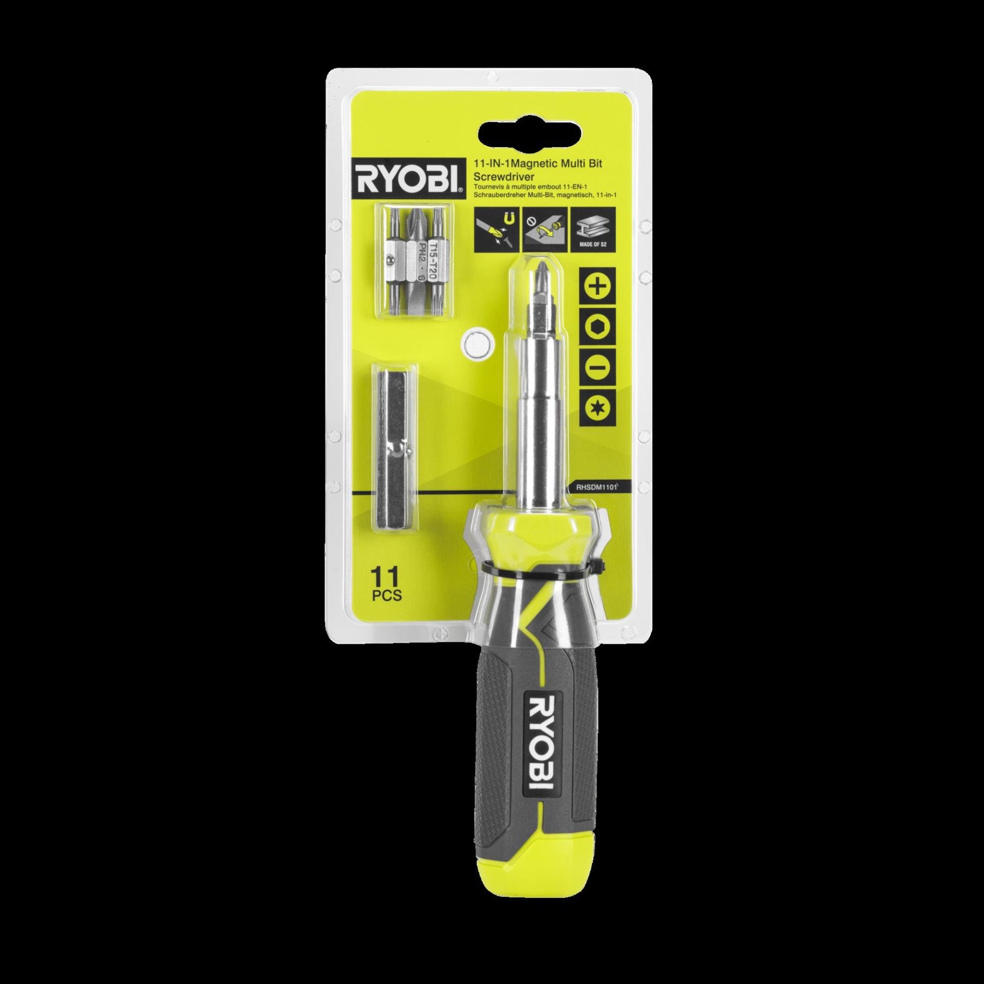 RYOBİ RHSDM1101 Tornavida Seti 11 Parça (5132006049)