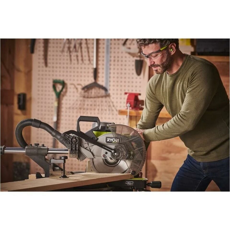 RYOBİ RMS18254X-0 Akülü Kızaklı Gönye Kesme 254Mm (Akü Dahil Değildir.) (5133005736)