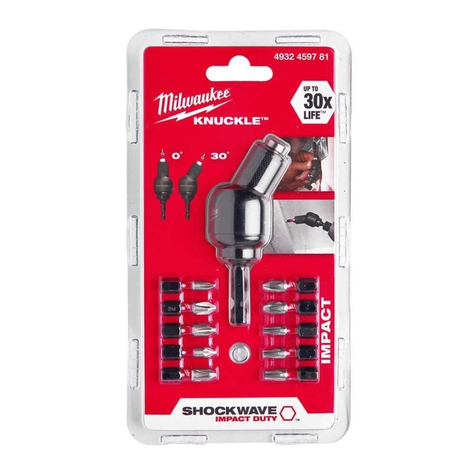 MİLWAUKEE Bits Uç Seti 10 Parça Knuckle  (4932459781)
