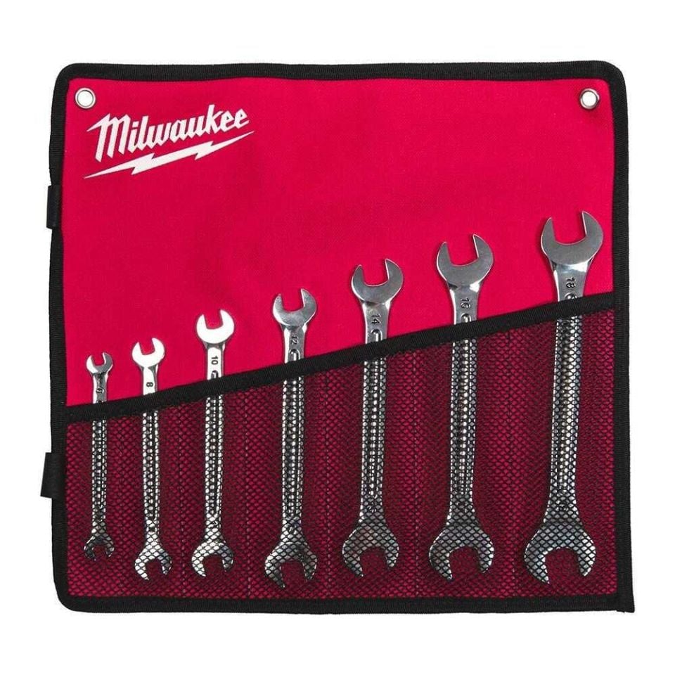 MİLWAUKEE 2 Ağız Anahtar Takımı 7 Parça (4932492713)
