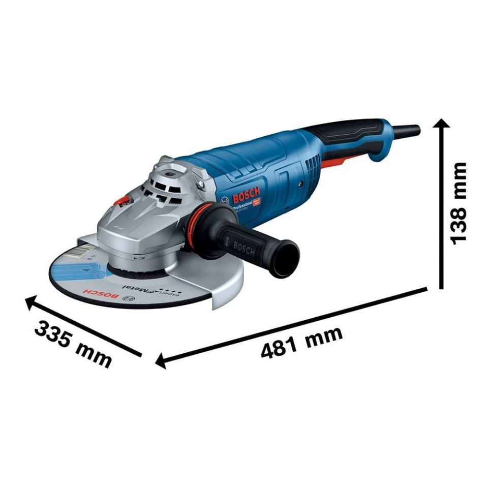 BOSCH GWS 27-230 J Büyük Taşlama Makinesi 2700W (0 601 8C5 320)