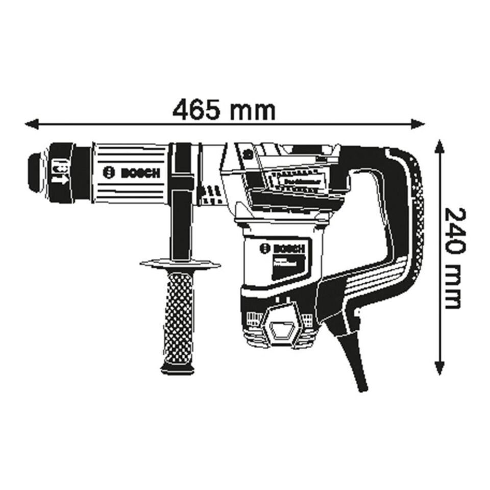 BOSCH GSH 501 1100W Profesyonel Kırıcı 7,5 Joule  (0 611 337 020)