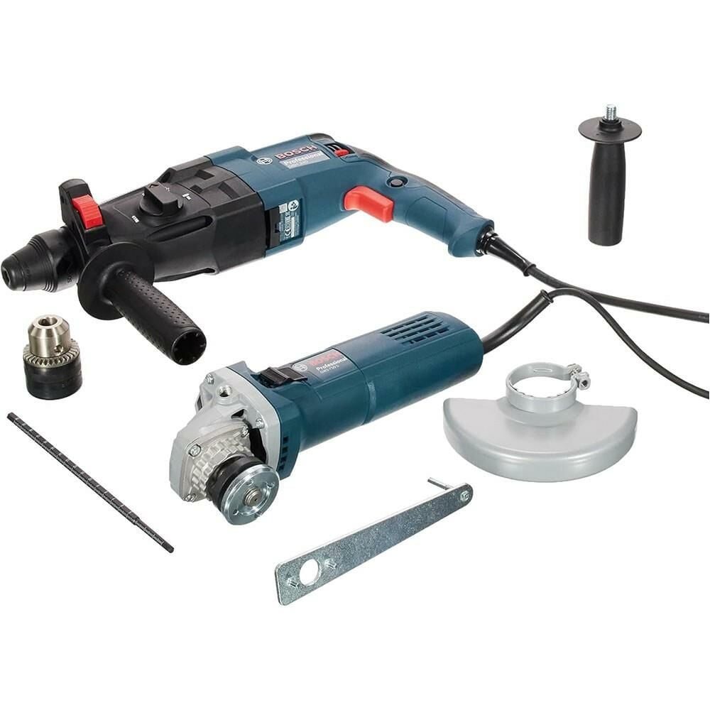 BOSCH GBH 240 Kırıcı + GWS 750-125 Taşlama Set (0 615 990 M8H)