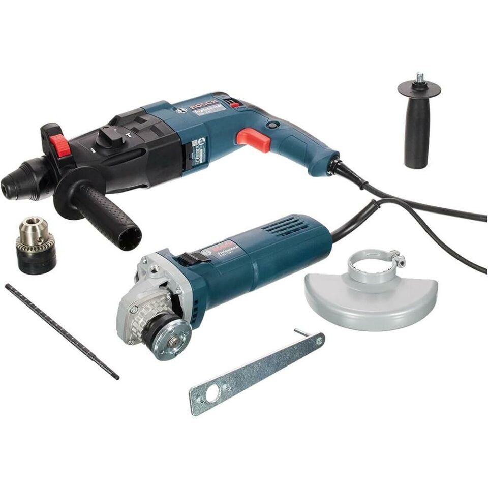BOSCH GBH 240 Kırıcı + GWS 750-125 Taşlama Set (0 615 990 M8H)