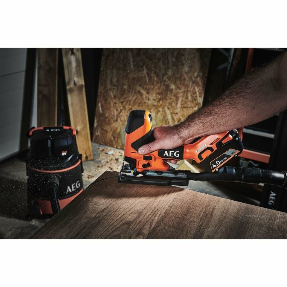 AEG BST18BSBL-0 Akülü Kömürsüz Dekupaj Testere (Akü Dahil Değildir.) (4935493527)