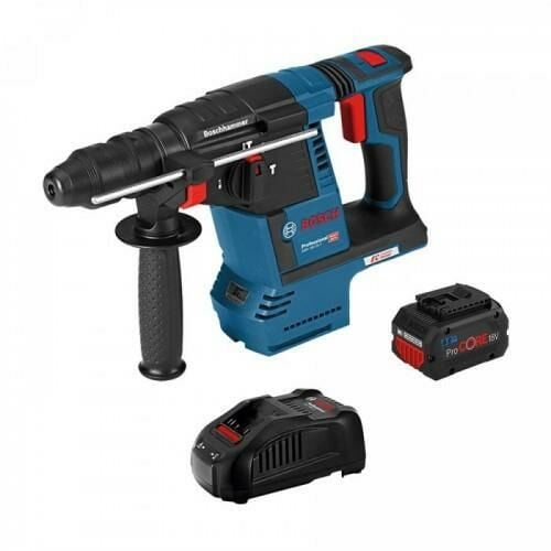 Bosch Gbh 18V-26 Akülü Kırıcı Delici + 1X8.0Ah Akü + Gal1880 Şarj Cihazı (0 615 990 M3N)