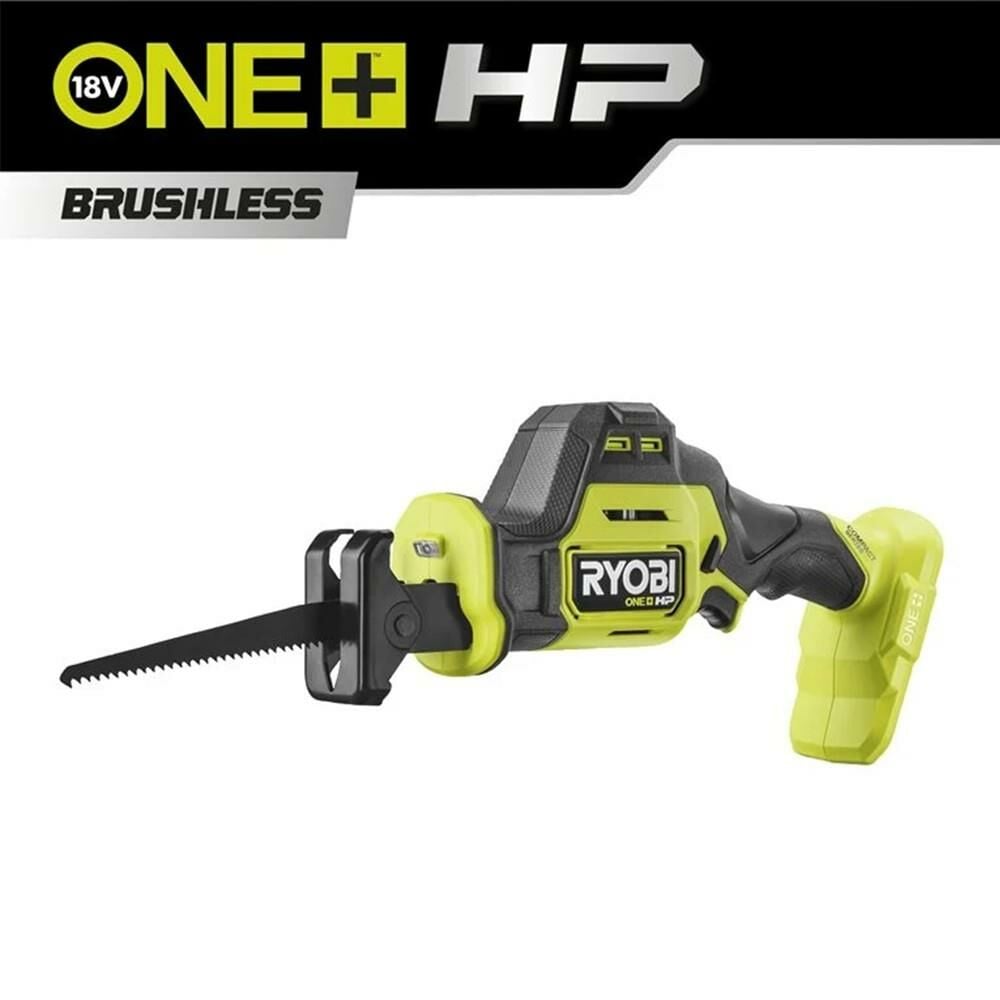 RYOBİ RRS18C1-0 Akülü Kömürsüz Kompakt Kılıç Testere (Akü Dahil Değildir.) (5133006503)