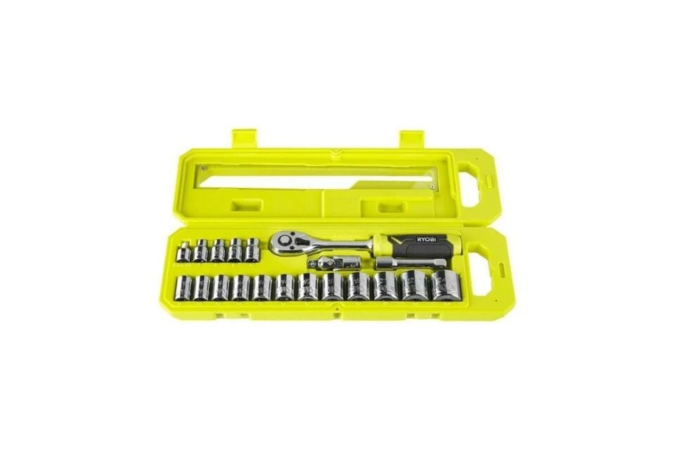 RYOBİ RHRS20PC Cırcırlı Lokma Seti 3/8 20 Parça (5132006069)