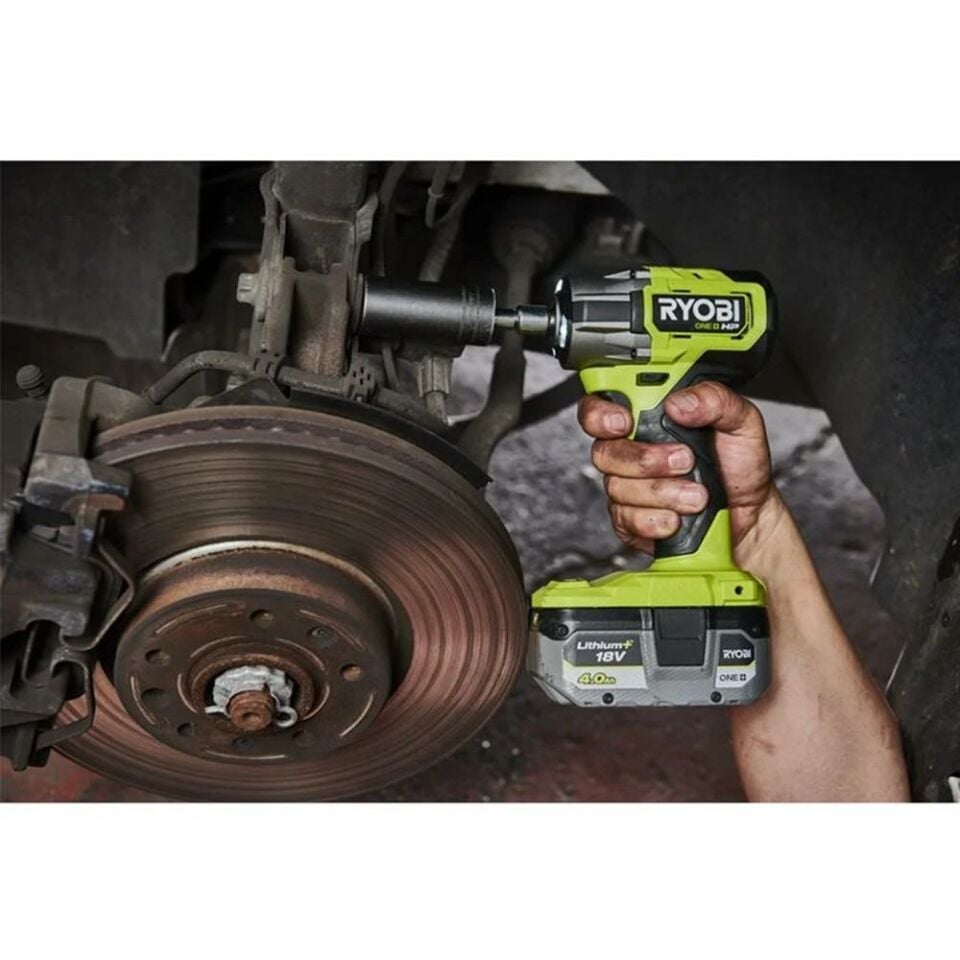 RYOBİ RIW1838C-0 18V Kömürsüz Motor 3/8'' Darbeli Somun Sıkma (Akü Dahil Değildir.) (5133005925)
