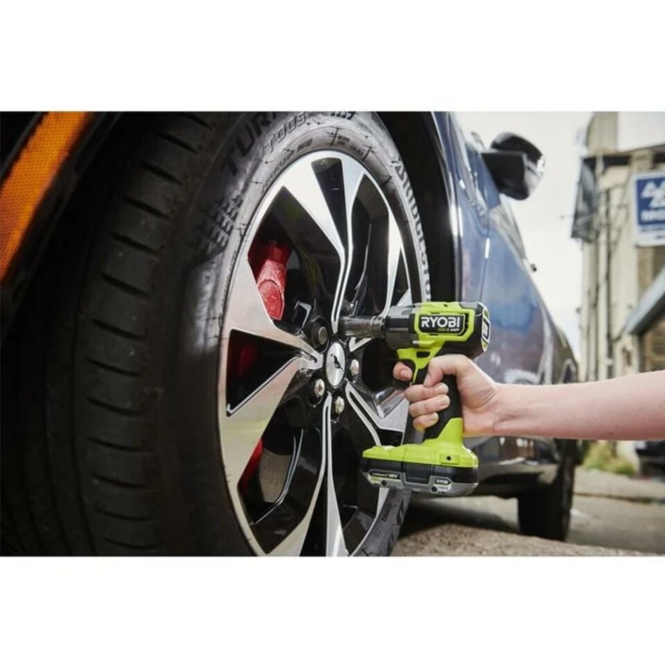 RYOBİ RIW1838C-0 18V Kömürsüz Motor 3/8'' Darbeli Somun Sıkma (Akü Dahil Değildir.) (5133005925)