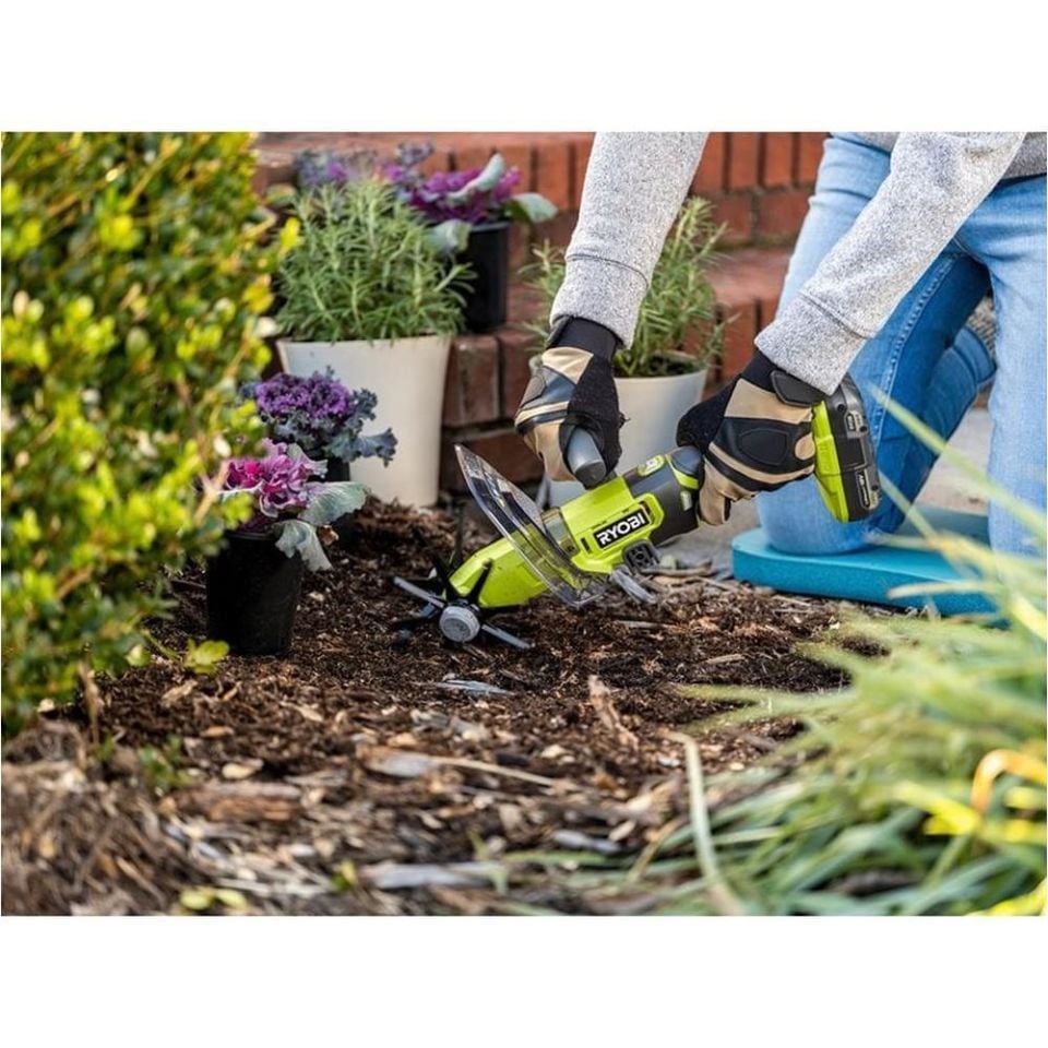 RYOBİ RY18HCA-0 Akülü Mini Çapalama Makinesi 12Cm (Akü Dahil Değildir.) (5133005766)