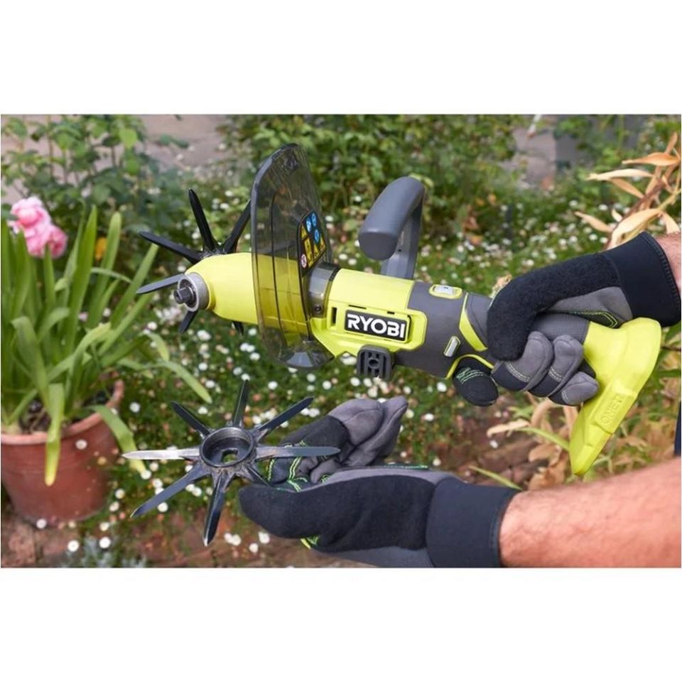 RYOBİ RY18HCA-0 Akülü Mini Çapalama Makinesi 12Cm (Akü Dahil Değildir.) (5133005766)