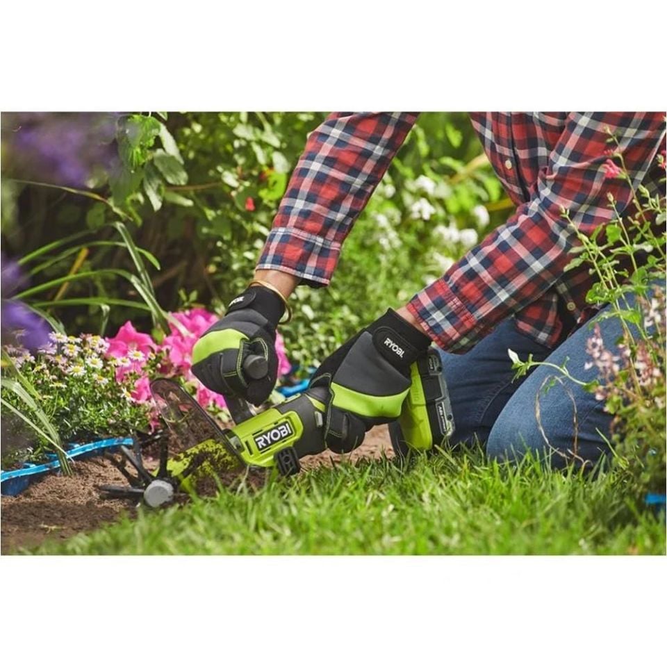 RYOBİ RY18HCA-0 Akülü Mini Çapalama Makinesi 12Cm (Akü Dahil Değildir.) (5133005766)