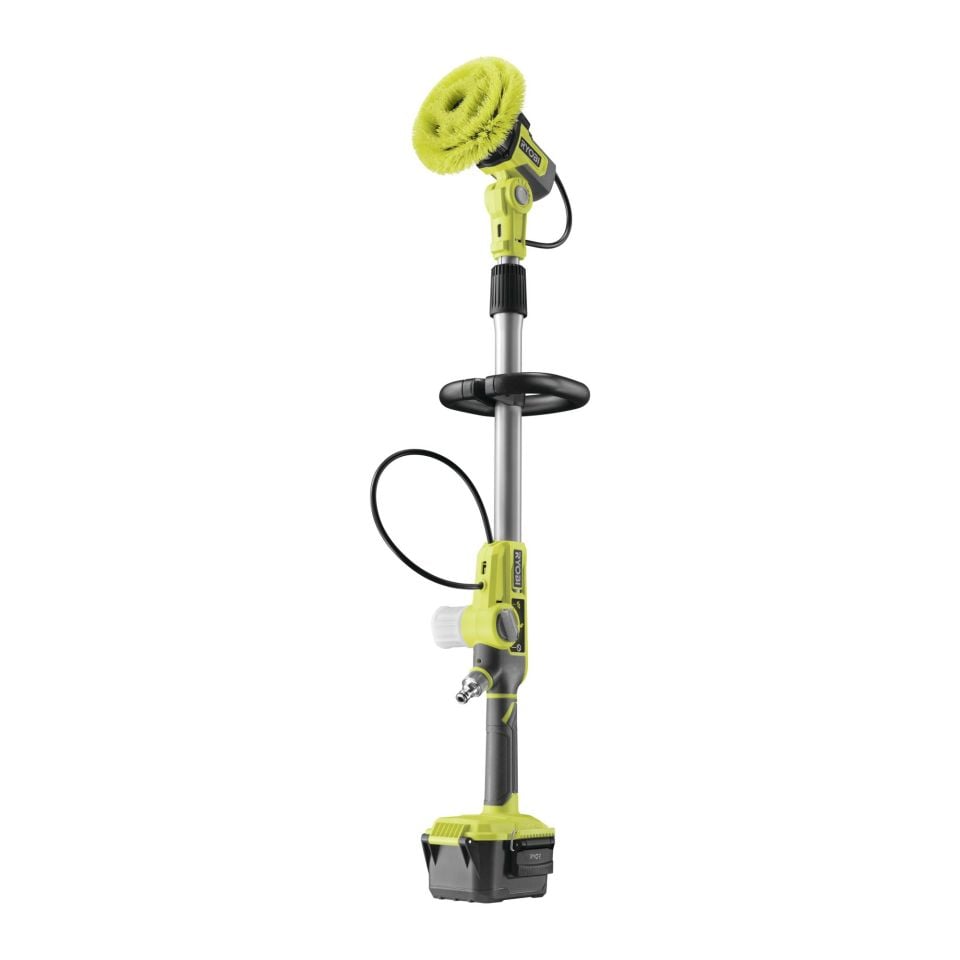 RYOBİ RWTS18-0 Akülü Teleskobik Yıkama Fırçası (Akü Dahil Değildir.) (5133005993)