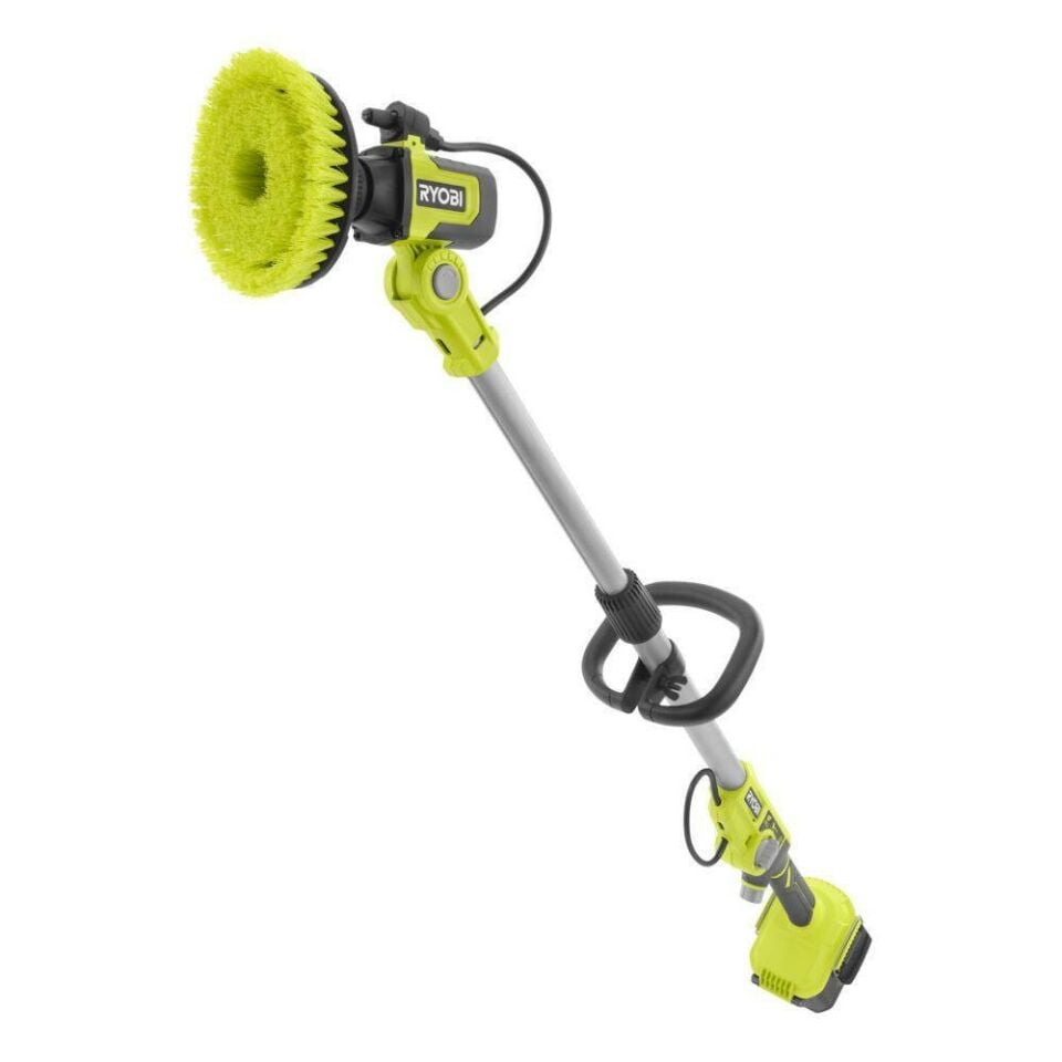 RYOBİ RWTS18-0 Akülü Teleskobik Yıkama Fırçası (Akü Dahil Değildir.) (5133005993)