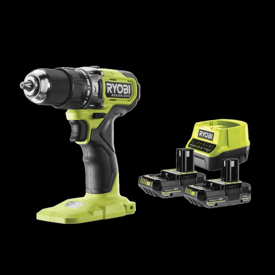 RYOBİ RPD18BL-2C20S Akülü Darbeli Matkap (5133006139)