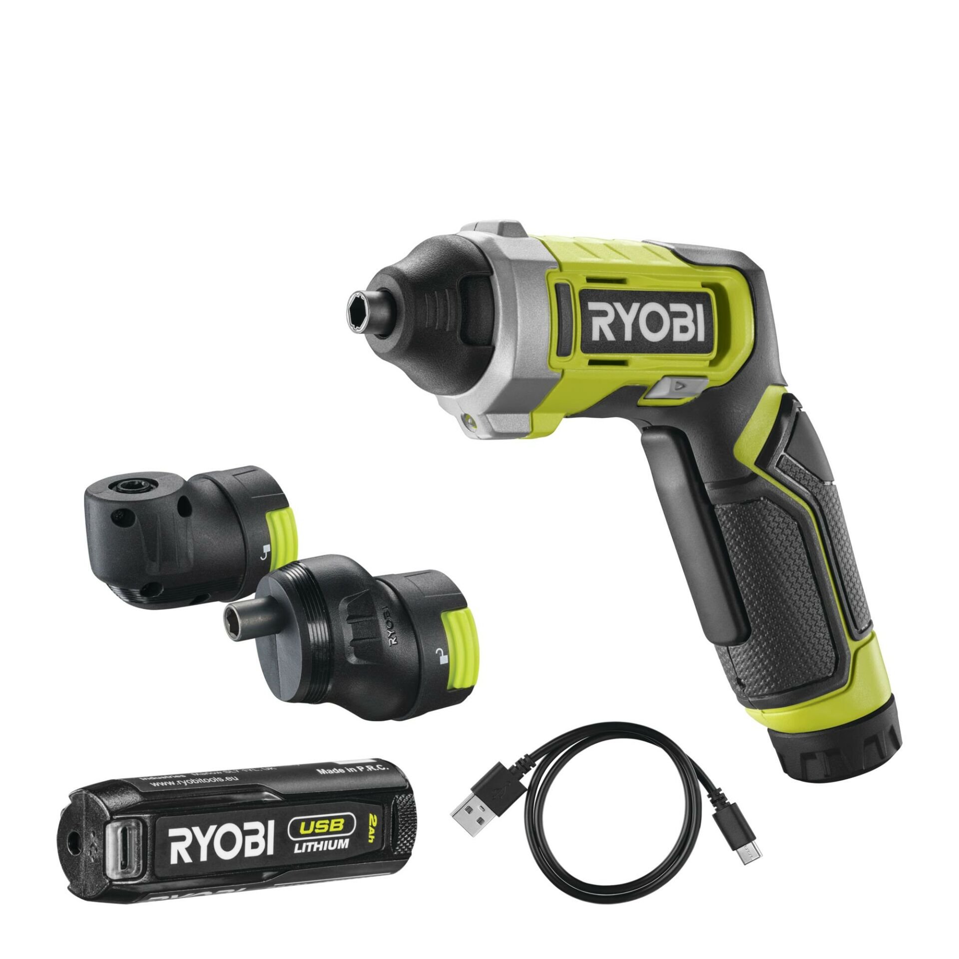 RYOBİ RSD4-120TA2 4V Akülü Tornavida Köşe+Ofset Başlık Seti (5133006211)