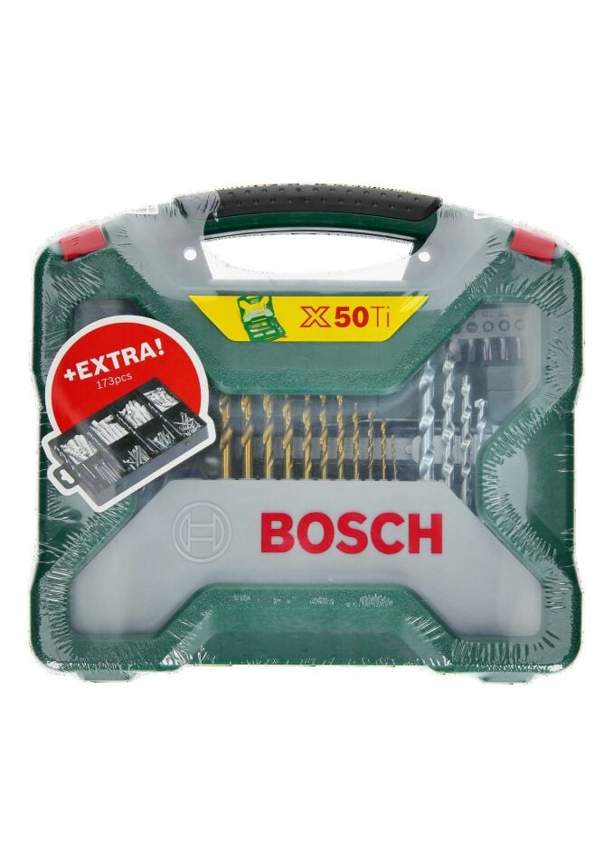 BOSCH X-Line 50+173 Parça Vidalama ve Matkap Ucu Seti